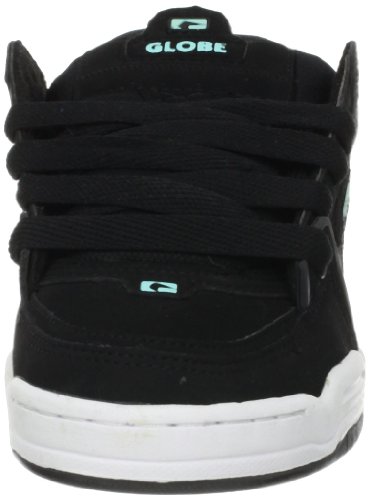 Image of Globe Mens Fusion Skate Shoes, Black /Night /Acid Blue, 14 M US