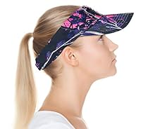 Algopix Similar Product 6 - Muddy Girl Pink Camo Visor Cap Womans