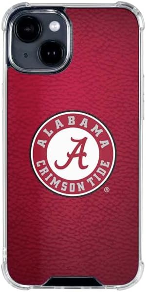 Skinit Clear Phone Case Compatible with iPhone 15 Plus - Officially Licensed University of Alabama University Seal Design