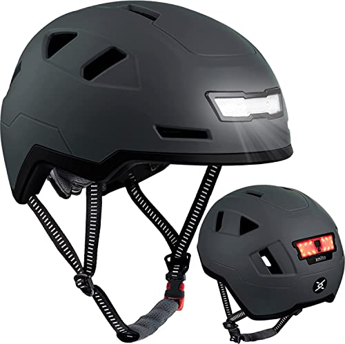 Xnito Bike Helmet With Led Lights - Urban Bicycle Helmet For Adults, Men & Women - Cpsc & Nta-8776 Dual Certified - Class 3 E-Bikes, Scooters, Onewheel, Commuter, Mountain Bikes, Mtb, Bmx, Cycling #TOP14