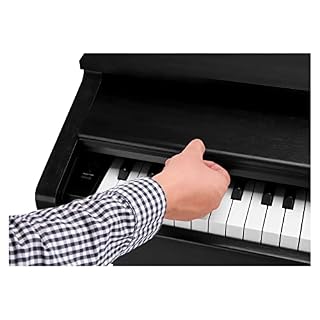 Classic Cantabile DP-210 SM Piano Numérique – 88 touches clavier mécanique à marteaux – E-Piano avec USB to host, 3… - Les Beatles, Paul McCartney, John Lennon, RIngo Starr, George Harrison Classic Cantabile DP-210 SM Piano Numérique - 88 touches clavier mécanique à marteaux - E-Piano avec USB to host, 3… – Image 4