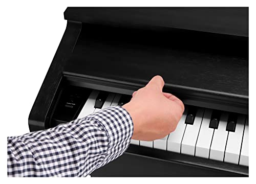 Classic Cantabile DP-210 SM Piano Numérique – 88 touches clavier mécanique à marteaux – E-Piano avec USB to host, 3… - Les Beatles, Paul McCartney, John Lennon, RIngo Starr, George Harrison Classic Cantabile DP-210 SM Piano Numérique - 88 touches clavier mécanique à marteaux - E-Piano avec USB to host, 3… – Image 5