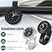 SLYHHZHMY Motorcycle Car Clock Bicycle Clock Glow-in-The-Dark, Waterproof Motorcycle Bicycle Handlebar Clocks 2.2-2.5 Cm Handlebar Universal (Black Color)