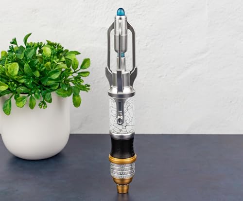 Image of Toynk Doctor Who 14th Doctor Electronic Sonic Screwdriver Prop | Features Light and Sound Effects | Officially Licensed Collectible