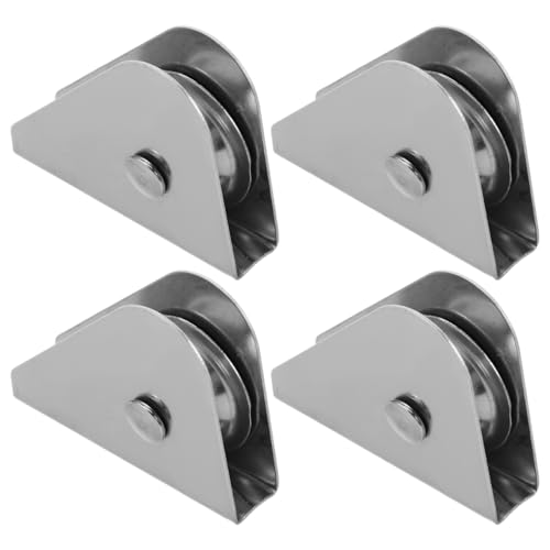 Milisten Flag Pole Pulley Kit Heavy Duty Bearing System Outdoor Flagpole Hardware Repair Parts 2.75X2.12X0.78In Weather Resistant Accessories for Parks Schools Stadiums