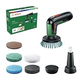 Bosch TAYDO (UniversalBrush 4V) Cepillos eléctricos a batería (cepillo para detalles, soporte de almohadillas, almohadilla abrasiva resistente y de microfibra + almohadilla extra - Amazon Exclusive)