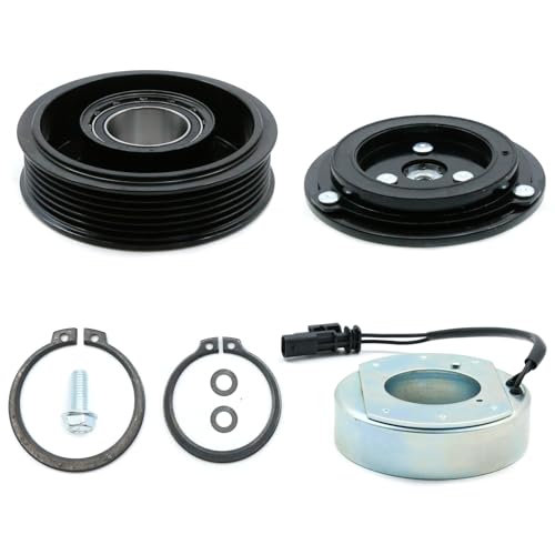 Saihisday 13414019 AC Compressor Clutch Kit, Replacement for Chevrolet Cruze 1.4L 2012-2015, Replaces 13385464 39133197