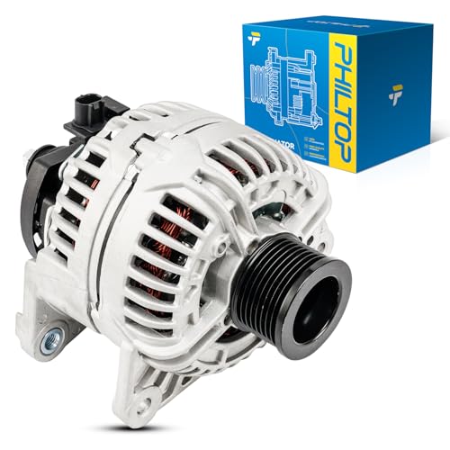Image of PHILTOP 13987N New Alternator Compatible with 2003-2005 Dodge Ram 2500 | New Alternator for 2003-2005 Dodge Ram 2500 L6 5.9T, 2003-2005 Ram 3500 L6 5.9T,136Amp OE 13987N 88861857 56028732AA