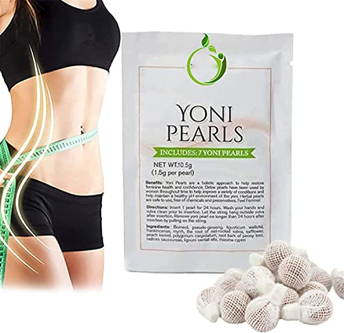 Anshka Yoni Pearls Detox Women, Premium Yoni Pearls, promuove la salute delle donne (35pcs)
