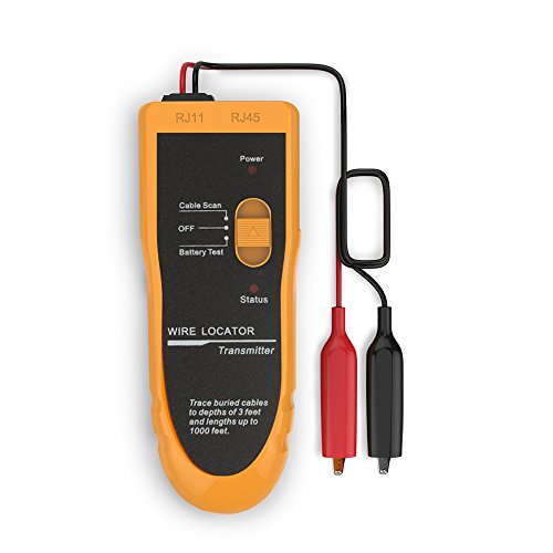KOLSOL Underground Cable Wire Locator for Pet Fence Wires Control Wires Sprinkler Valves
