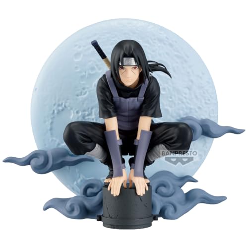 Banpresto Figura de Accion Itachi Uchiha Naruto Shippuden, Memorable Saga Special 13cm, BP29614P Multicolor, Figura Coleccionable, Optimo para los fanaticos del Anime