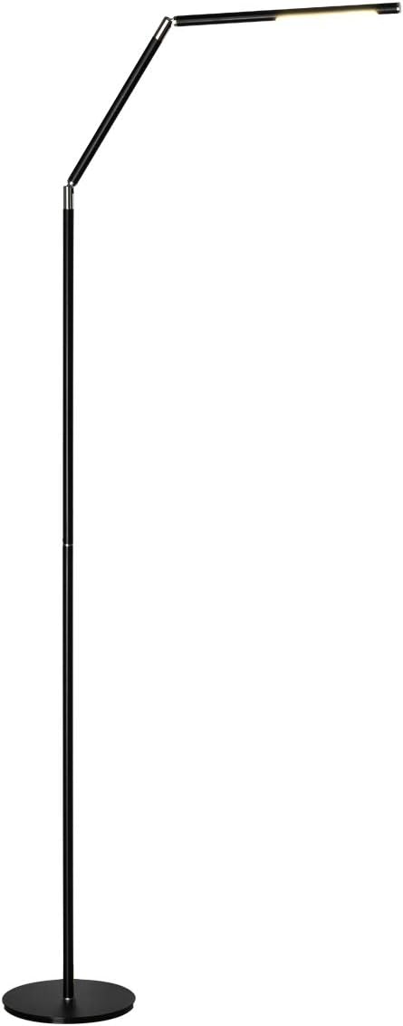 Rocket 1933 Combo - LED Floor Lamp 10W Equivalent to 100W - Touch Control/Dimmable/Designer Lamp/Living Room Lamp/Bedroom Lamp/Multi-Position Rotatable 360 °, Multi Usage