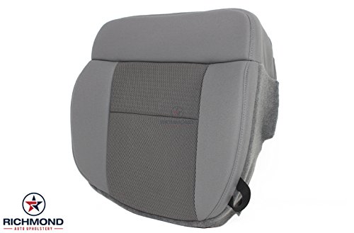 Richmond Auto Upholstery - (Compatible With 2004 2005 2006 Ford F-150 F150 Xlt Driver Side Bottom Replacement Cloth Seat Cover, Gray #TOP2