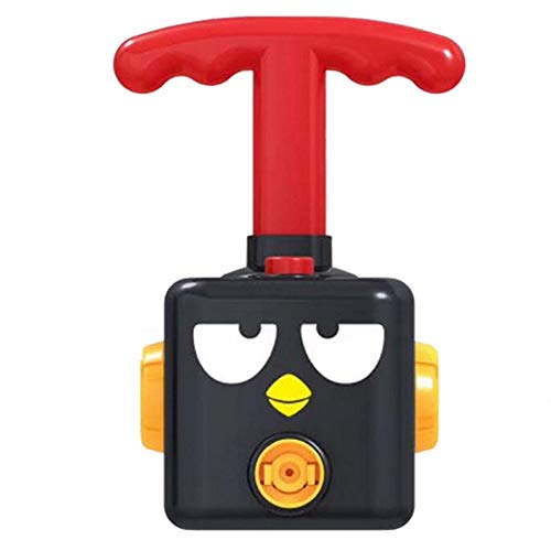 WallDecalsAndArt Power Balloon Car Toy Set, Inertial Power Balloon Car Science Experiment Educational Inflatable Toy Hand Push Inflator Air Pump Vehicle Kit, Gifts for Boys Girls (A) - Thumbnail 3