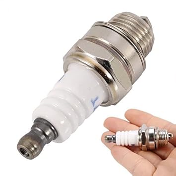 WorldCare 4 Pcs/lot Lawn Mower Spark Plug Small Engine Accessory Mower Spark Plugs For & Motors 55 x 22mm