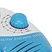 AUHX Shower Radio, Battery Powered Hanging Broadcast Adjustable Volume Waterproof Radio Fire Resistant Plastic Material for Bathroom