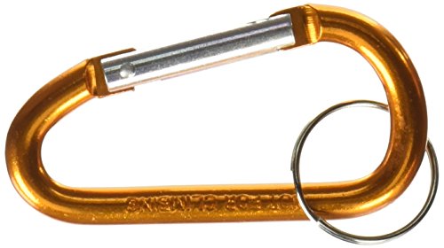 TOOLBASIX 872073L Carabiner Keychain, 2-3/4-Inch