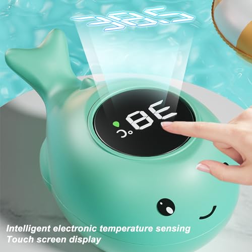 Testador de Temperatura de Banho de Baleia Com Design Bonito de Baleia, Display à Prova D'água para