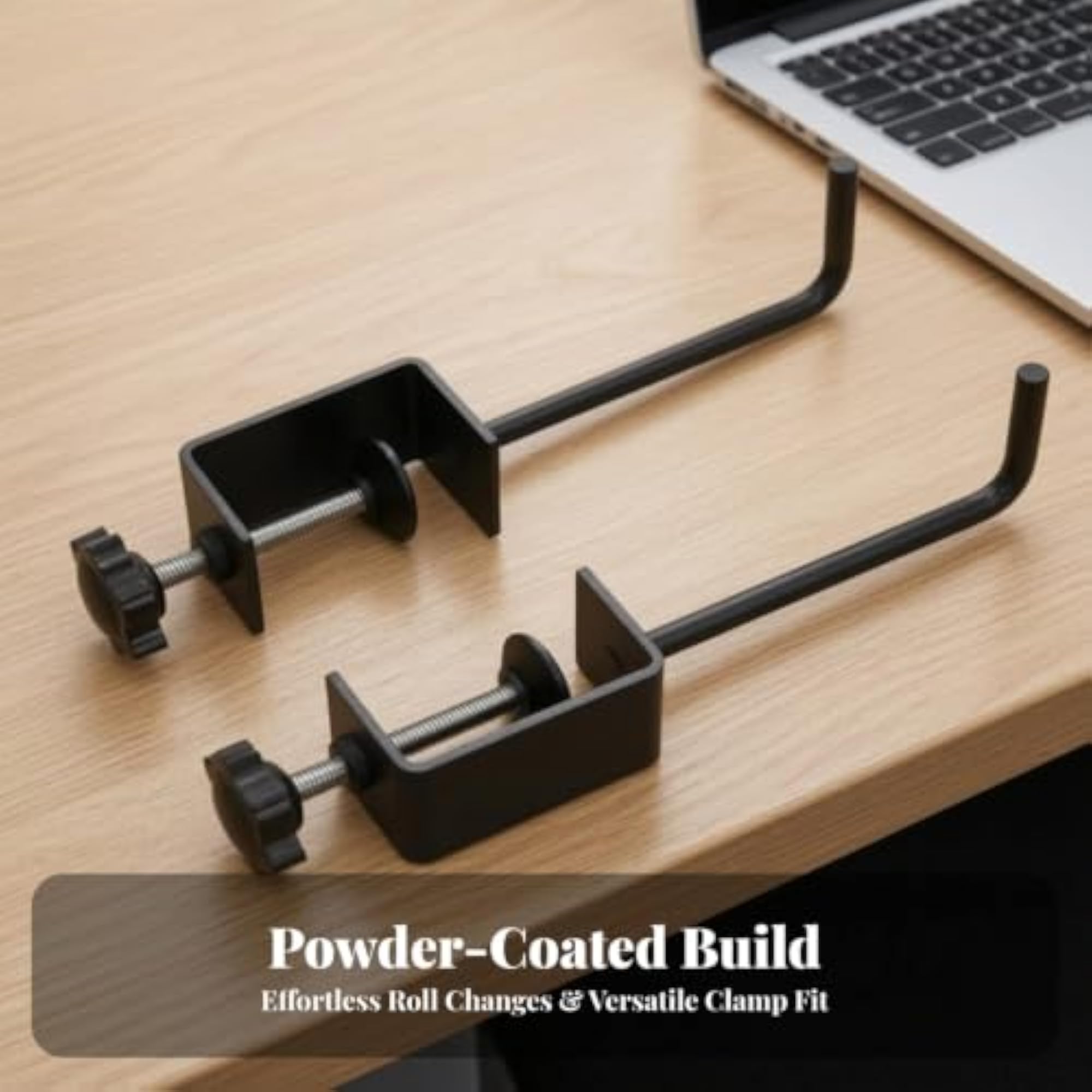 Adjustable Clamp-on Paper Roll Holder