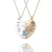 Big Little Sister Matching Necklaces for 2 Sisters Birthday Gifts from Sister Broken Heart Necklace Sisters Graduation Gifts for Women Twins Gifts from Mom Dad