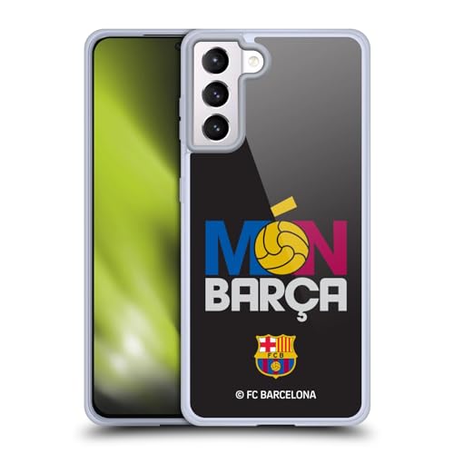 Carcasa de silicona FC Barcelona 2017/18 para Samsung Galaxy S21+ 5G