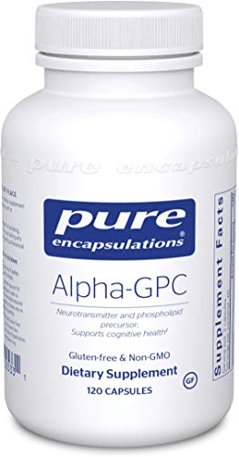 Pure Encapsulations - Alpha-GPC - Neurotransmitter and Phospholipid Precursor to Support Cognitive Health* - 120 Capsules Pure Encapsulations - Alpha-GPC - Neurotransmitter and Phospholipid Precursor to Support Cognitive Health* - 120 Capsules