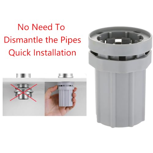 Wasserhahn-Kontermutter, universell, schnell zu installieren, Anti-Verlust, Waschbeckenbefestigung, Zubehör für Küche, Bad, WC