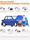 OBD2 Diagnosegerät OBD Auto Diagnose, Universal Auto Auslesegerät, KFZ Motor Fehlerauslesegerät Lesegerät mit Vollständigen OBDII Funktionen, Geeignet für BMW VW Mercedes Audi Alle OBDII Fahrzeugen