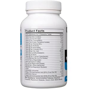 Dog Prenatal Vitamins. The Only Prenatal Vitamins for Dogs with Omega 3, Probiotics, Choline & Inositol, Key for Mother & Puppies. 2in1 Postnatal & Prenatal Dog Vitamins + Folic Acid 90 Tablets Dog Prenatal Vitamins. The Only Prenatal Vitamins for Dogs with Omega 3, Probiotics, Choline & Inositol, Key for Mother & Puppies. 2in1 Postnatal & Prenatal Dog Vitamins + Folic Acid 90 Tablets