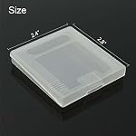 10Pcs Clear Protective Game Cartridge Case Storage Box for Nintendo Gameboy Color GBC GB GBP