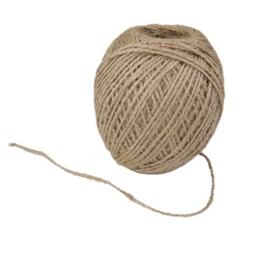 World Owner 120 m Twisted Burlap Jute Twine Rope (Brown)-image-19