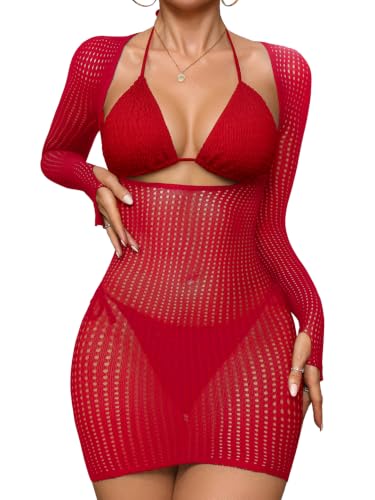 Image of Lilosy Beach Swimsuit Single Cover Up Women Dress Bathing Suit