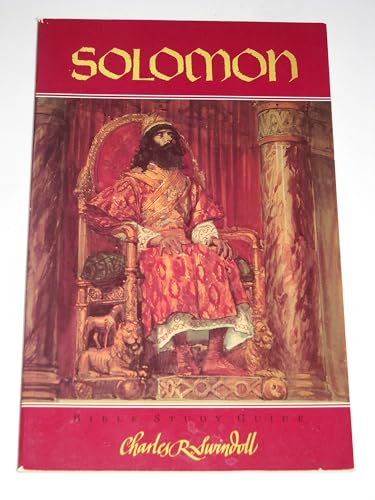 Solomon: Bible Study Guide -  Swindoll, Charles R., Paperback