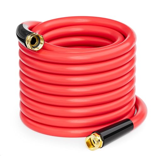Fatazoii 5/8" Hot/Cold Garden Water Hose 50ft, -50℉ to 190℉,