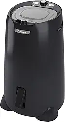 Centrífuga de Roupas 15kg Com Timer Premium Plus Wanke Black 110V