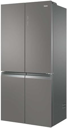 Haier Cube 90 Series 3 HTF-540DGG7 – Fridge 4 Doors, Holiday Function, Wine Rack, Inverter Motor, My Zone Drawer, Humidity Zone Drawer, Total No Frost, 90 cm, Capacity 528L, Stainless Steel [Energy Class F]