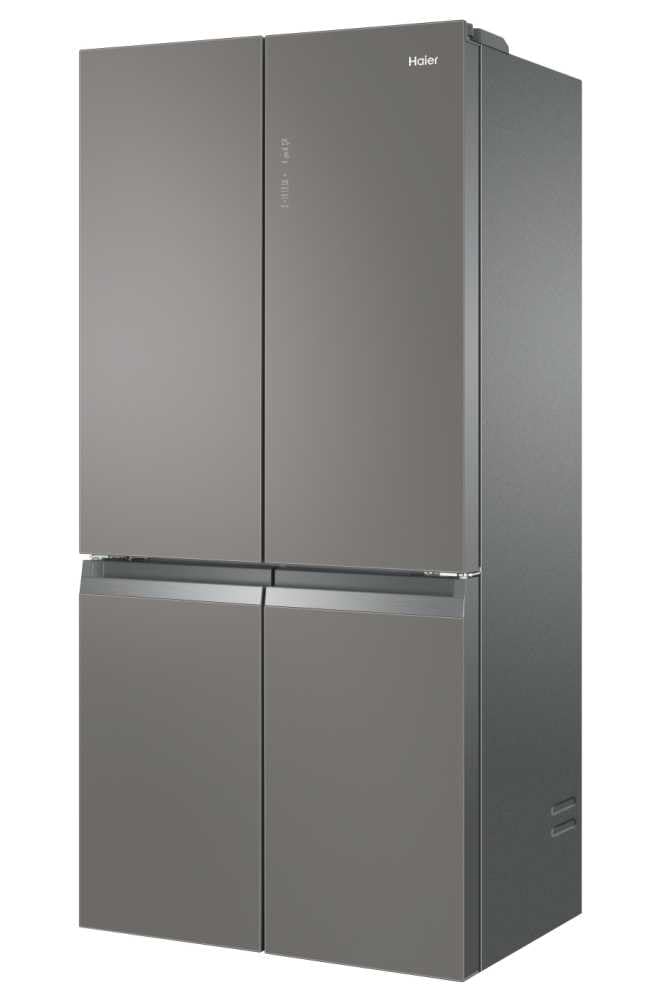 Haier Cube 90 Series 3 HTF-540DGG7 - Frigorífico 4 Puertas, Función Vacaciones, Botellero, Motor Inverter, CajónMy Zone, Cajón Humidity Zone,Total No Frost, 90cm, Capacidad 528L, Inox