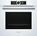 Produktbild Bosch HBG676EW6 Serie 8 Backofen Elektro / A+ / 71 L / Großflächen-/Kleinflächengrill / Pizzastufe / PerfectRoast & PerfectBake / weiß