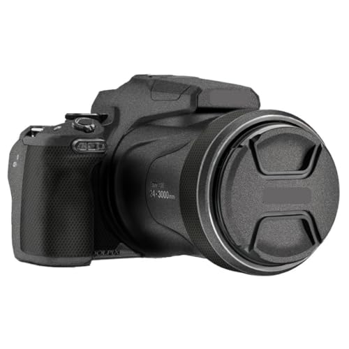 COOLPIX P1100 ���h�~�J�����X�L�����b�v�X�e�b�J�[ �r�j�[���ی�t�B���� �{�f�B�v���e�N�^�[ �R�[�g�f�J�[���J�o�[ �ɓK������Nikon COOLPIX P1100�p(�f�B�[�v�O���[)