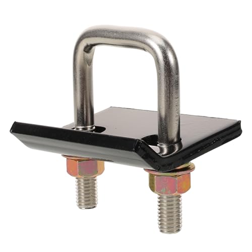 Amosfun Encadenar Accesorios Para Montar Receptor De Enganche De Remolque Largo Estirador Remolcar Tensor De Enganche De Remolque Acero Negro