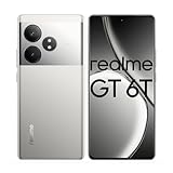 Realte GT 6T Smartphone 6.78 "120Hz OLED 6000nit Display Snapdragon® 7+ Gen 3 Processore 120W Carica 5500mAh(argentato, 8GB 256GB)