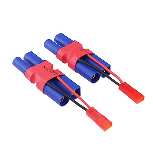 3pcs Conector EC5 macho a hembra con cable JST 5cm miniatura 4