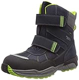 Rutschfeste Sohle Superfit Jungen Culusuk Schneestiefel, Blau (Blau/Grün 80), 30 EU