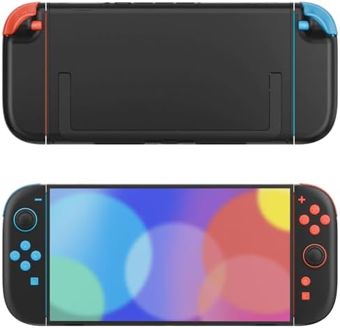 eXtremeRate DIY Replacement Full Set Buttons for Joycon 2, Custom ABXY Direction Keys Dpad + - C Home Capture Release L R ZR ZL Trigger Buttons for Nintendo Switch 2 Controller - Blue & Orange — view 7