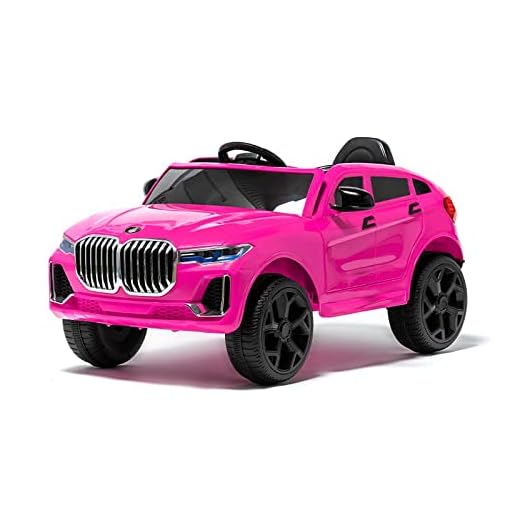 ATAA Boss 12v - Rosa -Coche eléctrico para niños Boss de 12V con potentes Motores de 38W y Mando para Padres