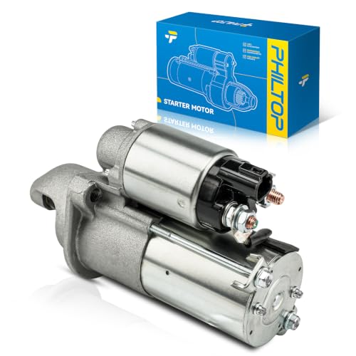 Image of PHILTOP 6975N Starter Compatible with Hyundai Sonata for Kia Optima,1.2KW | 2011 Sonata 2.0L(To 03 /18 /2011),2014-19 Sonata 2.0 /2.4L GAS(From 10 /16 /2013),2014-18 Santa Fe Sport 12V CW PMGR 11 Tooth