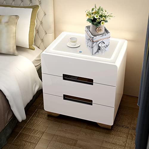 Sumnacon Leather Square Tissue Box Cover - Decorative Cube Tissue Box Holder With Tray, Stylish Facial Tissue Holder For Bathroom Vanity Dresser Table Home Office Bar, Marble White #TOP2