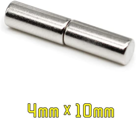 20/50/100/200/300/500PCS 4x10 Round Rare Earth 4mmx10mm 4x10mm Mini Small Fridge Neodymium Disc 4 * 10 magnet(200PCS)