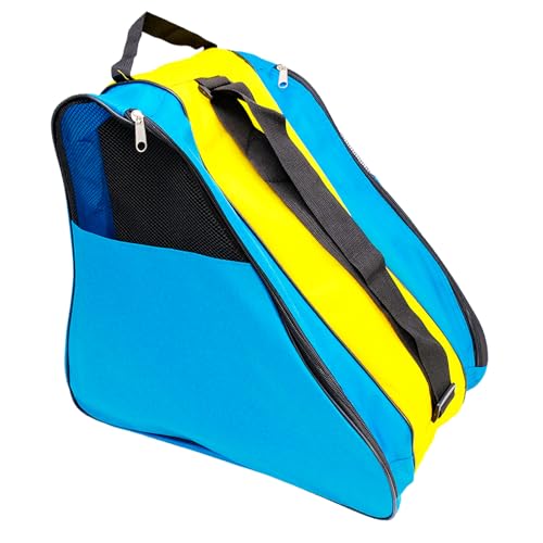 inheming Bolsa para Patines, Bolsa Patines Adulto, Bolsa Patines Línea para Nina,Bolsa para Patines en Linea para Niños y Adultos 40 x 40x 29cm,Azul