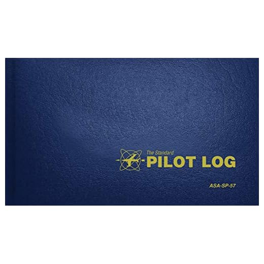 The Standard Pilot Log (Navy Blue): ASA-SP-57 (Standard Pilot Logbooks)